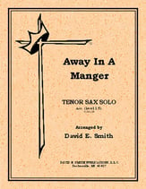 AWAY IN A MANGER TENOR SAX SOLO cover